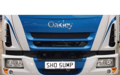 Number plate SH0 5UMP